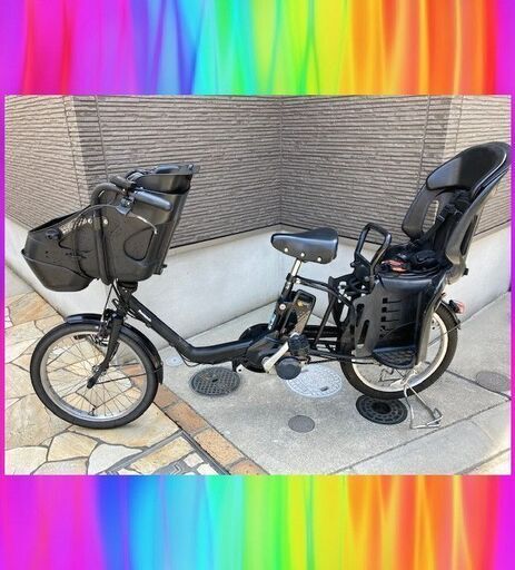 超容量12Ah2018年式　パナソニック　ギュットミニDX　Panasonic　子供乗せ　20インチ　電動自転車　5296