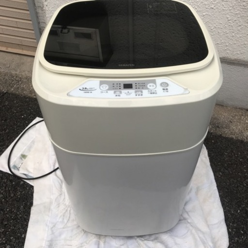山善　全自動洗濯機 3.8Kg 縦型