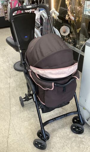 compet milimili コムペット ペット用カート ミリミリライトアルファ コーラルピンクショコラ【ユーズドユーズ名古屋天白店】 J1825