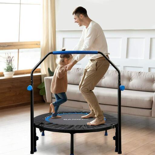 【未開封】CANWAY トランポリン 補助手すり付　耐荷重150kg 管理番号82905