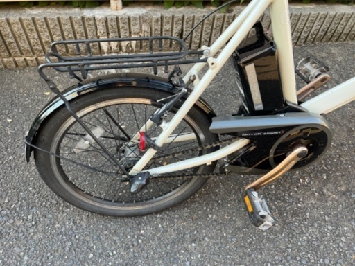 手渡し 自転車バッテリー
