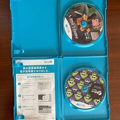 中古）Wii U マリオメーカーセット ・ プロコン2個 ・ スプラトゥーン