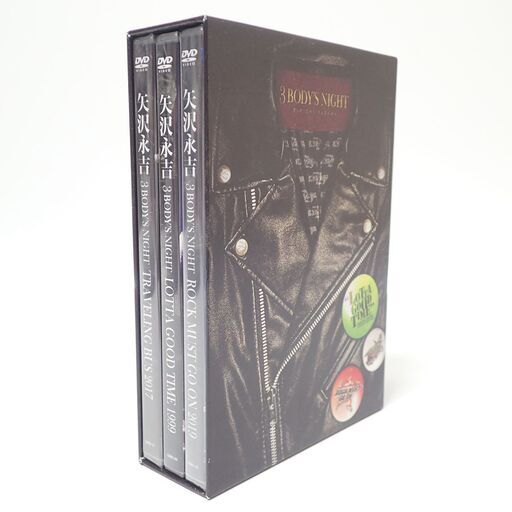 パンーラブ CC641 DVD 矢沢永吉 3BODY'S NIGHT DVD BOX 3枚組