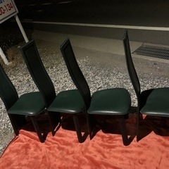 牛革 ハイバックチェア