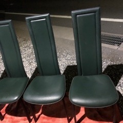 牛革 ハイバックチェア