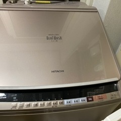 決まりました！　日立　BEAT WASH 洗濯乾燥機１０キロ　２...
