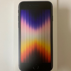 iPhone se 第3世代64G ブラック