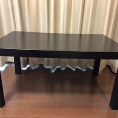 テーブル(黒) サイズ90×55×45(cm)