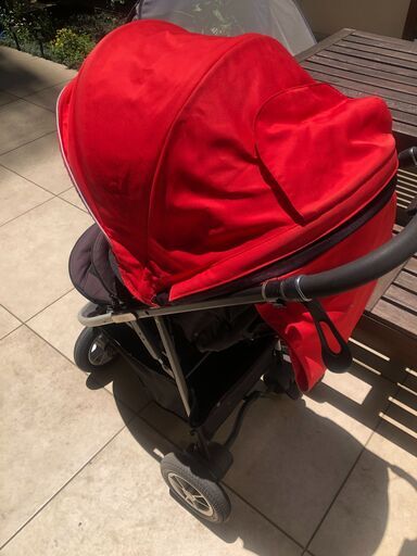 アプリカ スムーヴ 三輪ベビーカー 専属レインカバーおまけ 三輪