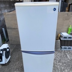 【中古品】National 135L ノンフロン2ドア冷凍冷蔵庫