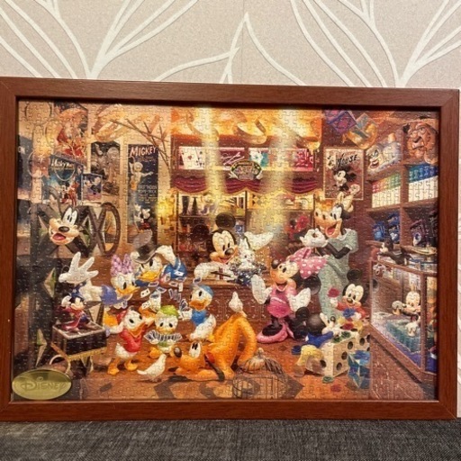 ディズニー　パズル　インテリア　ミッキー
