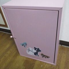 無料、ピンクの入れ物、収納家具（東京都江戸川区葛西駅周辺）