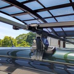 キャリア　inno　カヤック積載フルセット