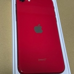 iPhone SE 第2世代 (PRODUCT)RED SIMフ...