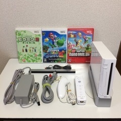 ニンテンドーWii 専用ソフト3枚