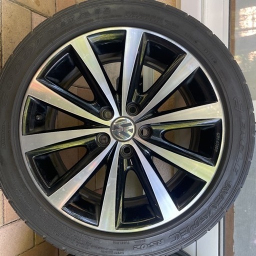 フォルクスワーゲン　ポロ6R 純正オプション　アルミホイール