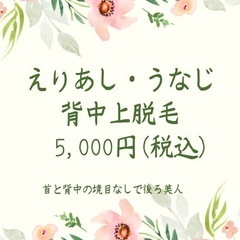 今日空いてます⭐️脱毛・痩身・フェイシャルあります♪ - ボディケア