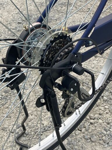 27インチ 外装6段変速 フラットハンドル