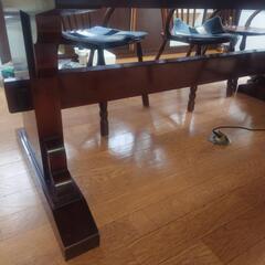 最後の大物！ダイニングテーブルと6脚の椅子