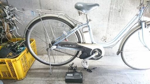 自転車中古 BRIDGESTONE 内装3段変速 リモート式レバーライト カゴリア