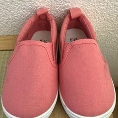 子供靴　14.0 ピンク色