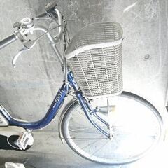 電動アシスト自転車中古 BRIDGESTONE Assista 内装3段変速 手元ライト点灯ハンドルロック搭載 充電器1個バッテリー2個(動作確認済み) カゴリアキャリア鍵付き タイヤ26インチ 