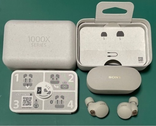 Sony WF-1000XM4 プラチナシルバー