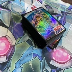 遊戯王絶版スリーブ究極宝玉神レインボードラゴン75枚初期スリーブ