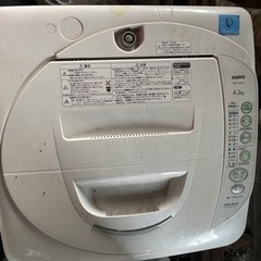 サンヨー　洗濯機　4.2kg