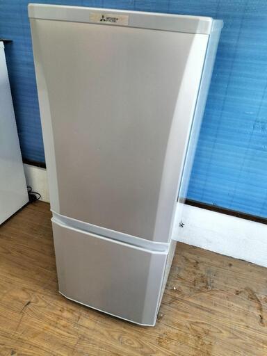 ミツビシ（MITSUBISHI） MR-P15D-S　2ドア冷凍冷蔵庫　146L　2019年製