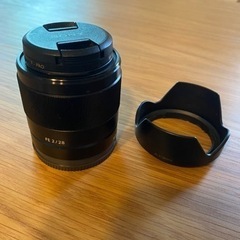 SONY FE SEL28F20 フルサイズ対応単焦点レンズ