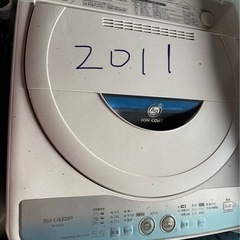 シャープ　洗濯機　5.5kg 2011年製　他