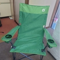 キャンプ椅子　コールマン　緑です★