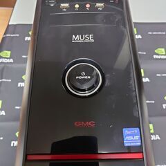 【箱付き現状品】GMC MUSE ミドルタワー PCケース AT...