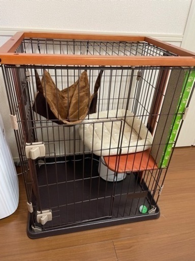 猫用2段ケージ