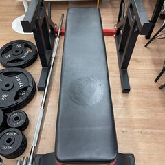 【完売】ホームジム ベンチプレス クワット&ベンチプレス台 (総重量:95kg) 🚚自社配送時💳代引き可🚚(現金、クレジット、スマホ決済対応)