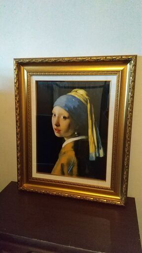 人気のフェルメール複製名画 「真珠の耳飾りの少女」