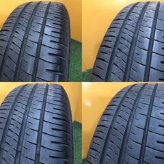 No.851　ダンロップ　エナセーブEC204　タイヤ 15インチ 195/65R15　トヨタ純正ホイール　15ｘ6JJ　5穴　PCD100　4本セット