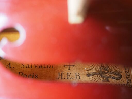選定分類：IV-⑥半手工品・仏蘭西】Violin Later19thCentury Work shop