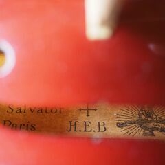 【選定分類：IV-⑥半手工品・仏蘭西】Violin Later19thCentury Work shop of A.Salvator ca1890