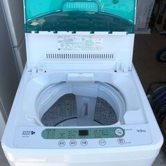 【動作保証あり】YAMADA ヤマダ 2017年 YWM-T45A1 4.5kg 洗濯機【管理KRS461】