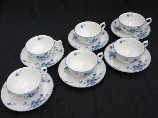 【未使用品】Noritake　カップ＆ソーサー　6客セット