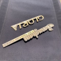 SOLDOUT グロリア ブロアム ツインカム エンブレム 当時物 旧車