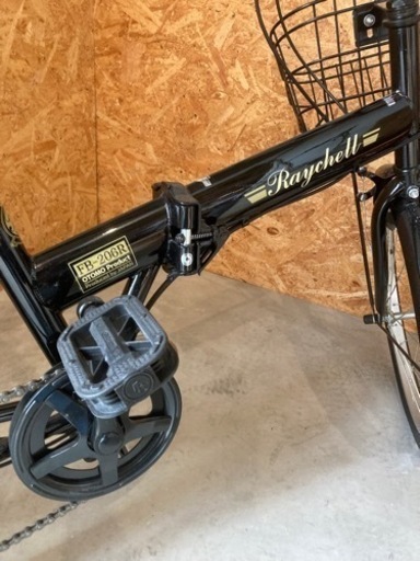 折りたたみ自転車 【お買上げいただきました】6段ギア付き折りたたみ自転車