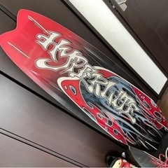 ウエイクボード　シューズ　３点ポール　けん引ロープ　ハーネス　ハンドル