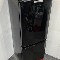 三菱冷凍冷蔵庫/146L/2ドア/MR-P15T-B/ボトムフリ...