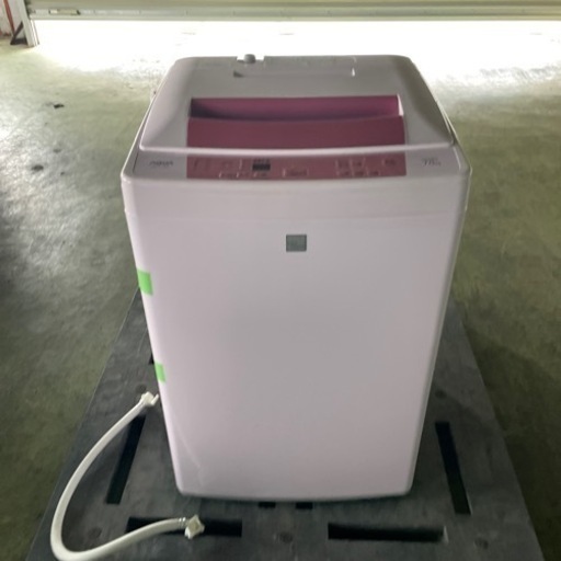 J0530-3 洗濯機　アクア　AQW-S7E3 7kg 2017年製