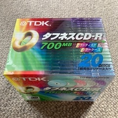 CD-R 20枚パック TDK製  カラーディスク