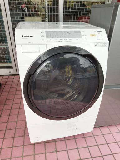 【ジャンク品】Panasonic 10/6.0kgドラム式洗濯乾燥機 NA-VX3900L 2019年製 ななめドラム 左開き