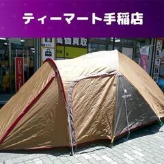 良品 Snow Peak アメニティドームM SDE-001 テント ～５名 スノーピーク AMENITY DOME キャンプ アウトドア 札幌市手稲区